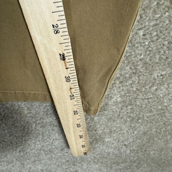 Everlane Chino Pants Mens 38 x 32 Ochre Slim Tapered Fit Flat Front Uniform NEW - Picture 6 of 13